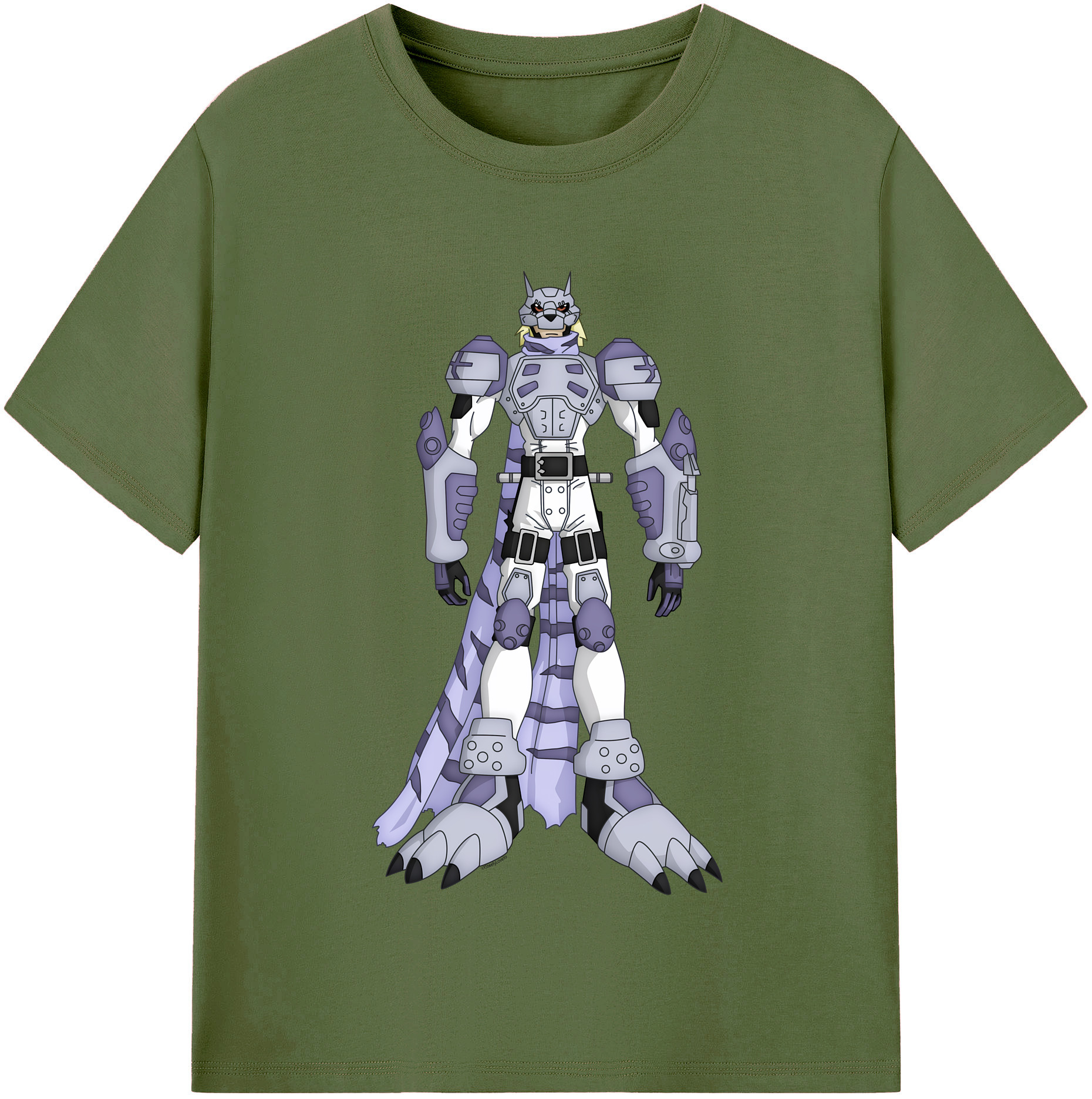 （画像用） Digimon デジタルモンスター/デジモン 綿100％半袖Tシャツ（フロントプリント）